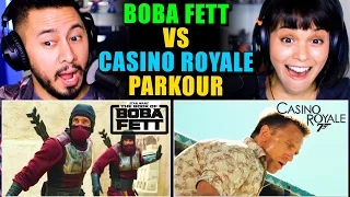 Boba Fett vs Casino Royale Parkour Breakdown w/ Parkour Expert Lorena Abreu!