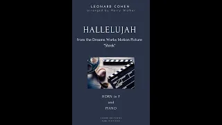 Leonard Cohen: Hallelujah (for Horn in F and Piano)