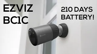 The EZVIZ BC1C Battery Powered Wireless Security Camera Review!