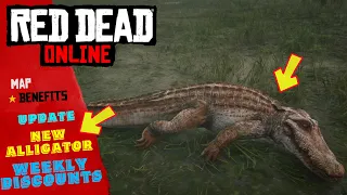 NEW CONTENT - Weekly Drip Feed Adds The BANDED GATOR to Red Dead Online