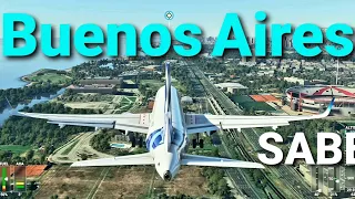 AEROPARQUE METROPOLITANO JORGE NEWBERY BSAS 🇦🇷 IATA: EAP OACI: SABE  FLIGHT SIMULATOR AIRBUS A320neo