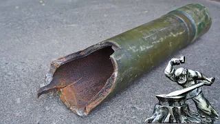 Blades from the occupiers' tank cannon.