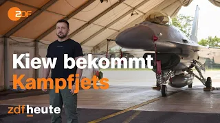 F-16-Jets für die Ukraine - Warum das Land von Waffenlieferungen abhängt I ZDF-moma