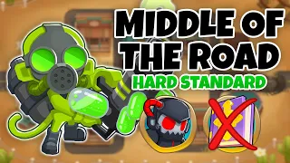 Middle Of The Road HARD STANDARD Guide | No Monkey Knowledge - BTD6