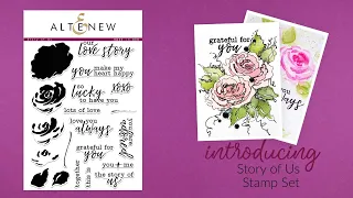 Altenew Stamps Intro - Story of Us