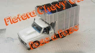 Haciendo una fletera, Making a cargo truck