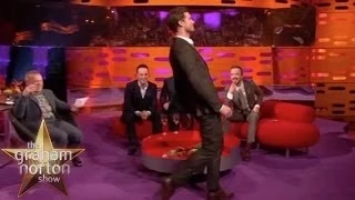 Jamie Dornan's Weird Walk - The Graham Norton Show