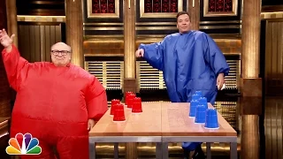 Inflatable Flip Cup with Danny DeVito