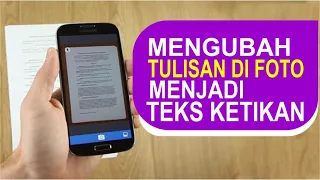 Cara Mengubah Gambar Menjadi Teks Di HP Android | Bisa Salin Buku dan Text Hasil Screenshoot