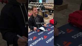 @fanatics tried to get #49ers Brock Purdy to sign a Cowboys hat but he wasn’t having it 🤣