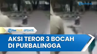 Video Viral Aksi Teror 3 Bocah Perlihatkan Alat Vitalnya ke Pengunjung GOR Goentoer, Purbalingga