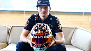 Max reveals special Miami GP 2022 helmet: “For a special weekend”