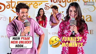 Kiara Advani & Kartik Aaryan's FUNNIEST Moments At Satyaprem Ki Katha Song Launch