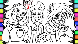 POPPY PLAYTIME CHAPTER 3 Coloring Pages / How To Color All New MONSTERS and BOSSES