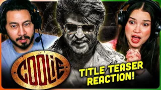 COOLIE - #Thalaivar171 TITLE TEASER Reaction! | Superstar Rajinikanth| Lokesh Kanagaraj | Anirudh