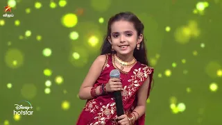 Naan Oru Sindhu full song by #AksharaLakshmi 🎼🎶 | Super Singer Junior 9 | Episode Preview