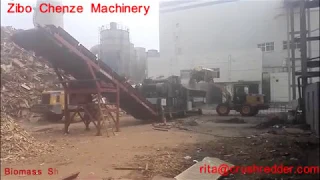 Chenze ZP Series Biomass Grinding Shredder/Wood Waste Chipper Compilation | crushredder.com