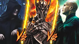 Sauron VS Palpatine VS Voldemort - Who Would Win? | Star Wars vs Harry Potter vs Lord of the Rings