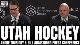 Andre Tourigny & Bill Armstrong Discuss Utah Hockey's Roster Future After Move of Arizona Coyotes