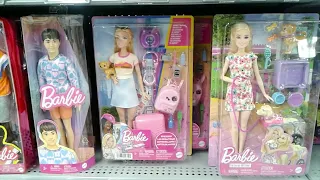 Check out the rows and rows of You can be anything Barbie Doll Collections at your local Walmart
