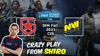 Бешенная игра от Sh1ro - КвадроКилл, Gambit vs NAVI, IEM Fall 2021 CIS