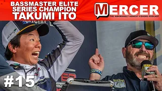 Takumi Ito Bassmaster Elite Series Champion on Mercer-15