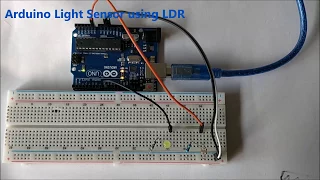 Arduino Light Sensor using LDR