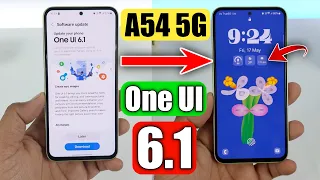 Samsung A54 5G Got One UI 6.1 Update In India | New Changes 😎