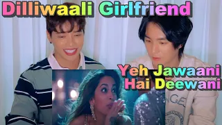 Korean singers' reactions to the MV in India, which is perfect for TGIF💃🕺🏻Dilliwaali Girlfriend