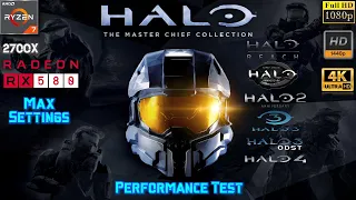 Halo: The Master Chief Collection 1080p, 1440p & 4K Tests | Ryzen 7 2700X + RX 580 4GB (All 6 Games)