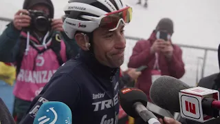Vincenzo Nibali - Intervista all'arrivo - Tappa 14 Giro d'Italia 2021