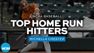 The top college baseball home run hitters in 2022