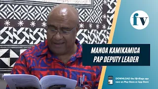 Peoples' Alliance files complaint against FijiFirst on alleged vote buying practices | 03/10/2022