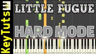 Learn to Play Little Fugue in G Minor by Bach - Hard Mode