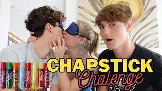 Chapstick Challenge as a THROUPLE WITH GIRL "KISSING ON CAMERA"💄👨‍❤️‍💋‍👨 | Svandylove #love