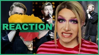 LITHUANIA - Jurij Veklenko - Run with the Lions - LIVE | Eurovision 2019 Reaction