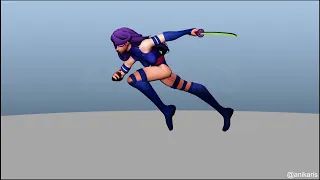 "Ninja Run" - 3D Animation Cycle