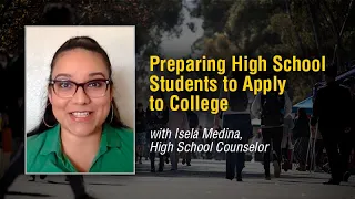 Preparing High School Students to Apply to College - The Road to College