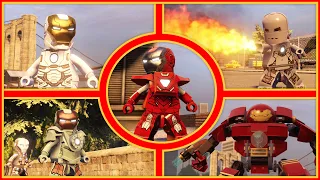 Every Iron Man Suit in LEGO MARVEL'S AVENGERS | Blitzwinger
