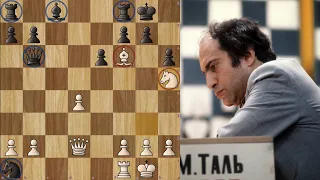 James Bond of Chess The Mikhail Tal did it again !!! Tal vs Flesch
