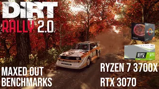 Dirt Rally 2.0 | Ryzen 7 3700x RTX 3070 Maxed out Benchmarks