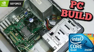 PC BUILD CORE 2 QUAD Q6600 GEFORCE 8800 IN 2022