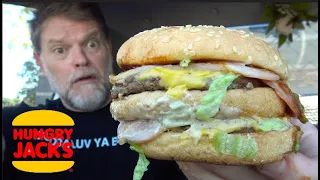 Hungry Jacks NEW Outlaw Big Jack Review