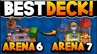 Best Deck For ARENA 6 In Clash Royale! (2022)