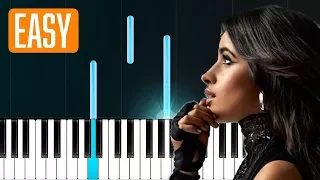 Camila Cabello - "Something's Gotta Give" 100% EASY PIANO TUTORIAL