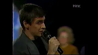 Михаил Танич и Сергей Коржуков в программе "Шоу-досье"(1992 год)