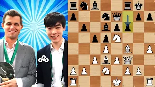 Magnus Carlsen exits hot tub in 1st & Cloud9's Andrew Tang takes over | Bullet Titled Arena, Aug. 21