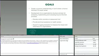 Webinar: Trauma Informed Organizations Learning Collaborative