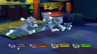 Tom and Jerry War Of The Whiskers Wii Tom vs 4 Tom (Emulator for Dolphin)