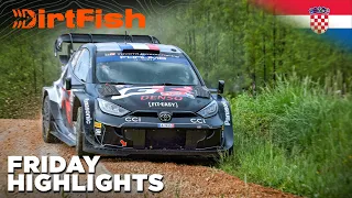 Lead Battle TIE! | WRC Croatia Rally 2024 Friday  Highlights